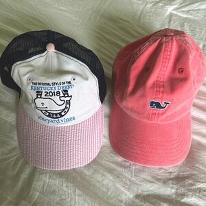Set of 2 Vineyard Vines Baseball Hats